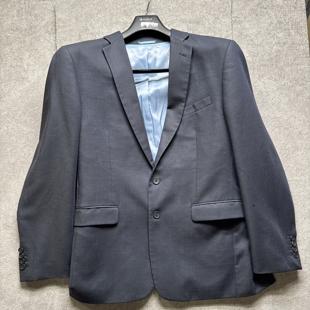 charles tyrwhitt Sport Coat Blazer Mens 42R Navy Blue Wool Blazer Surgical Cuff